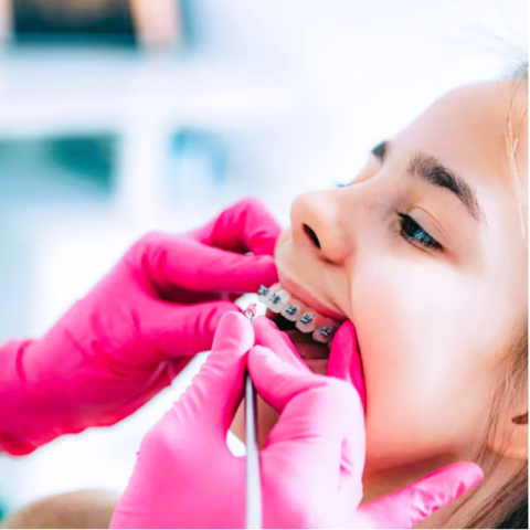 Mănuși roz Nitrylex Pink, nitril, nepudrate, M, 100 bucăți/cutie, Mercator [1]