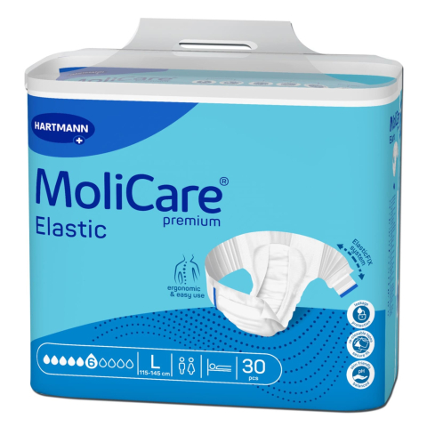 MoliCare® Premium Elastic 6 Picături L – Scutec pentru Adulți [1]