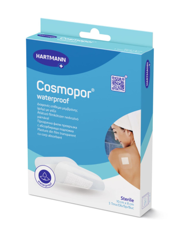 Ingrijire personala - Hartmann Cosmopor Waterproof – Plasturi Sterili 10 × 8 cm