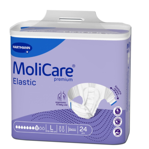 MoliCare® Premium Elastic 8 Picături L – Slip pentru Incontinență, 24 Bucăți [1]