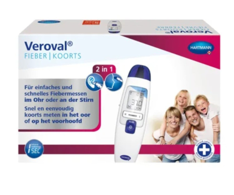 Diverse - Veroval 2 în 1 – Termometru cu Infraroșu pentru Frunte și Ureche