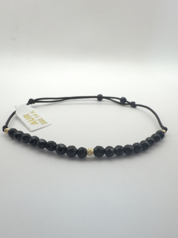 Bratari cu link aur 14k - Brățăra șnur împletit
