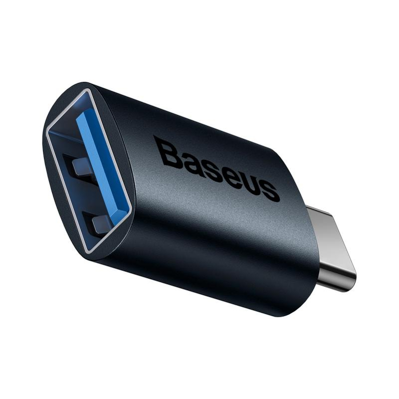Adaptor Baseus Ingenuity Mini OTG, negru [3]