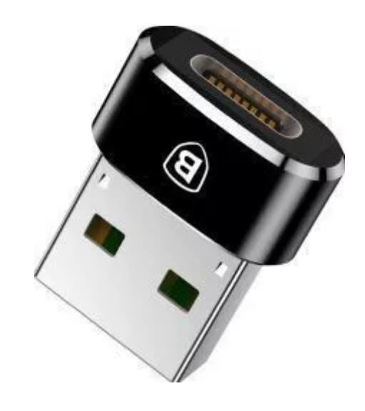 Adaptor Baseus Mini CAAOTG-01, negru [2]