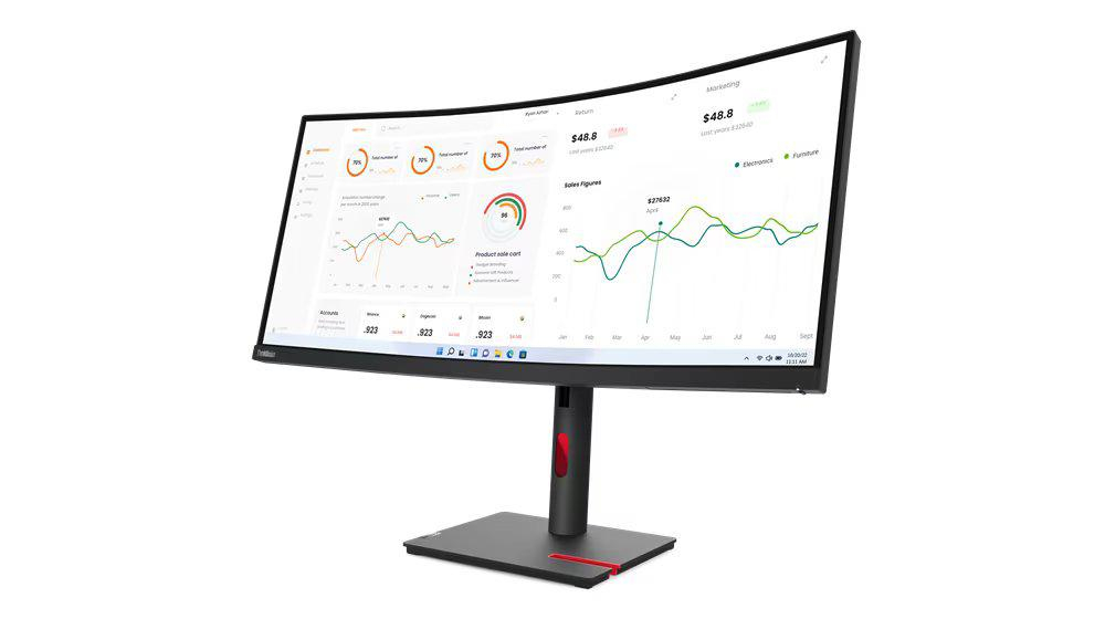 LN ThinkVision T34w-30 34" QHD VA 3Y [3]