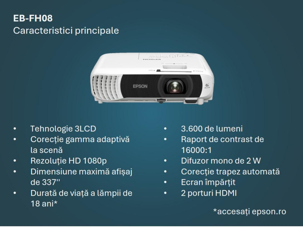 PROJECTOR EPSON EB-FH08 [5]