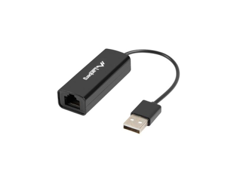 Video conferinta - Adaptor rețea Lanberg USB  RJ45  USB 2.0