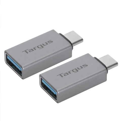 Conectica - Adaptor Targus USB-C to USB-A (2buc) gri