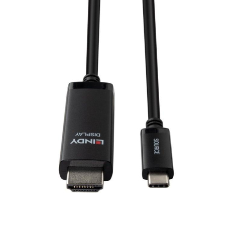 Cabluri HDMI - Cablu adaptor Lindy 1m USB C to HDMI