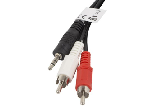 Video conferinta - Cablu audio LANBERG 2 m – Jack-RCA