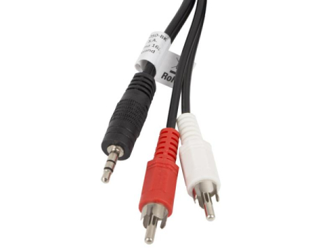 Video conferinta - Cablu audio LANBERG 5 m – Jack-RCA