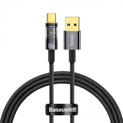 Conectica - Cablu Baseus Superior USB-C 65W 1m negru