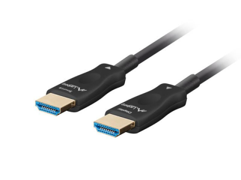 Video conferinta - Cablu HDMI M/M v2.1 80 m optic negru AOC