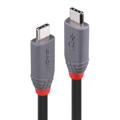 Video conferinta - Cablu Lindy 0.8m USB 4 Type C 40Gbps