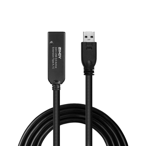 Cablu Lindy 10m USB 3.0 Act. Ext. A to C [2]