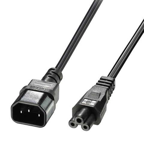 Conectica - Cablu Lindy C5 to C14  1m negru