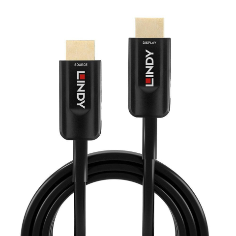 Video conferinta - Cablu Lindy HDMI 15m Fibre Optic Hybrid