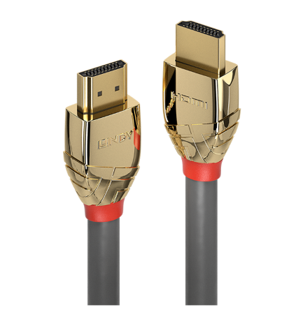 Conectica - Cablu Lindy HDMI High Speed, 2m, Gold