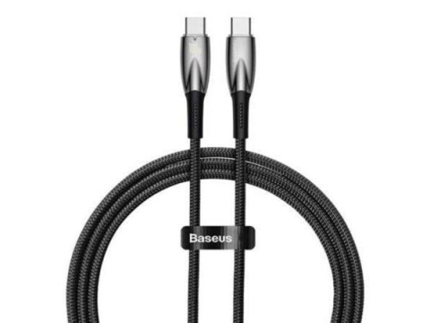 Video conferinta - Cablu Retea Baseus Glimmer 1m, negru