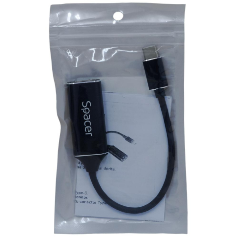 CABLU SPACER USB 3.1 TIP-C LA HDMI 15CM [2]