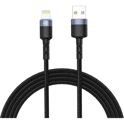 Video conferinta - Cablu Tellur USB-A la Lightning 1m negru