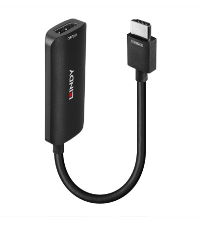 Conectica - Convertor Lindy HDMI 4K60 la DP 1.2