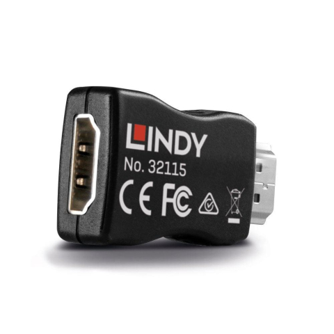 Video conferinta - Emulator HDMI 2.0 Lindy EDID, negru