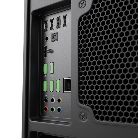 Lindy USB A Port Blocker(w/o key) Green [2]