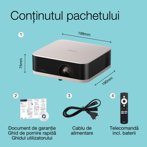 PROJECTOR EPSON EF-61R ROSE QUARTZ [5]