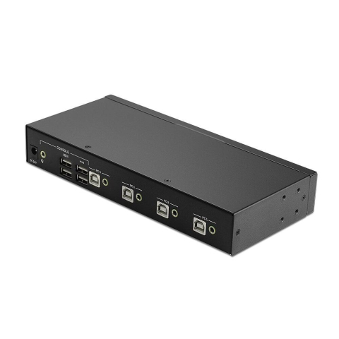 Switch KM Lindy 4 Port USB & Audio [1]