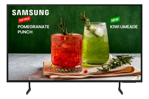 Display semnalistica digitala - TV signage SAMSUNG LH85BEDHLGUXEN