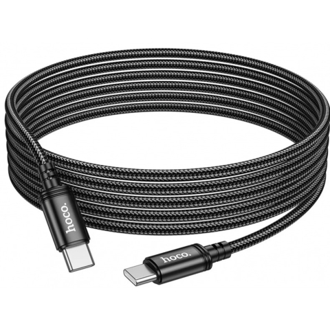 Accesorii - ablu Date si Incarcare USB-C - USB-C HOCO X91, 60W, 3m, Negru