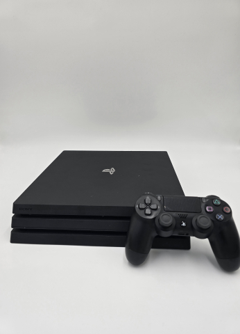 Console - Consola Sony PlayStation 4 PRO Black PS4 500GB + Controller Second-Hand SH