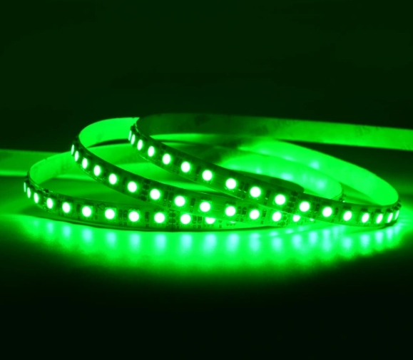 RGB LED szalag • 120 LED/m • 24V • 600 lm • 14W • IP20 • 8 mm [3]