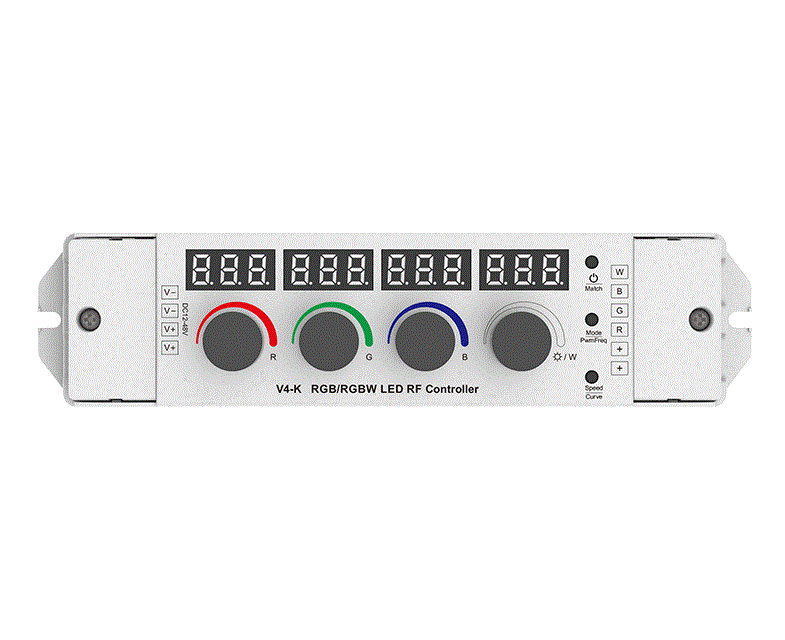 LED vezérlő – RGB+W – 12–48 V DC, 4×4 A – V4-K [3]
