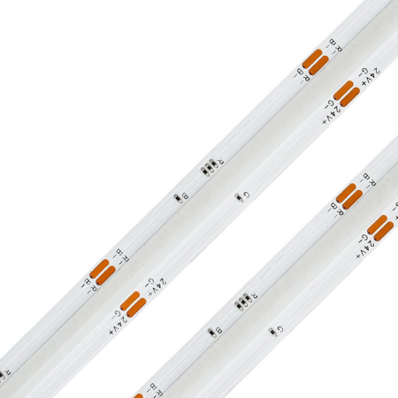 LED szalag - COB LED szalag 840 LED/m • 24V • 15W • RGB • IP20 • 620 lm • 10 mm