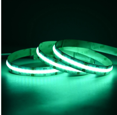 COB LED szalag RGB+6000K 896 LED/m • 24V • 16W • IP20 • 860 lm • 12 mm [3]