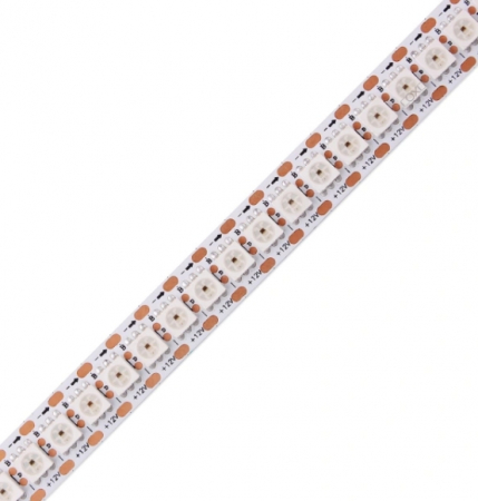 LED szalag - Digitális LED szalag 144 LED IC2815 (144 pixel) • 12V • 20W • RGB 1 LED • IP20 • 12 mm