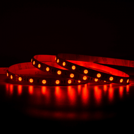 RGB LED szalag • 60 LED/m • 24V • 500 lm • 12W • IP20 • 10 mm [2]