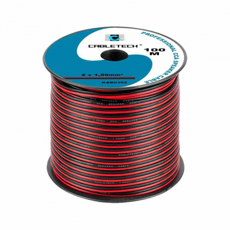 LED szalag kiegészítők - CCA kábel 2×1,50 mm