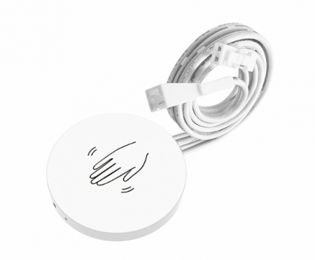LED szalag kiegészítők - Kézmozgás-érzékelős kapcsoló, bárhová ragasztható – 5–24 V DC, 3 A – E1-W(L)