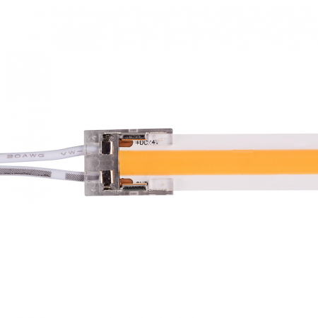 LED csatlakozók - Átlátszó csatlakozó kábellel – 8 mm