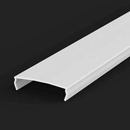 Profil LED P13-1 felületre szerelhető - C2 opál burkolat 2 m