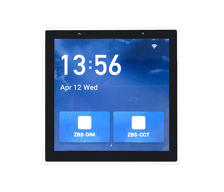 Zigbee 3.0 sorozat - Intelligens Zigbee 3.0 fali panel – okosotthon vezérlés – 230 V AC – Tuya / WiFi – TWZS1
