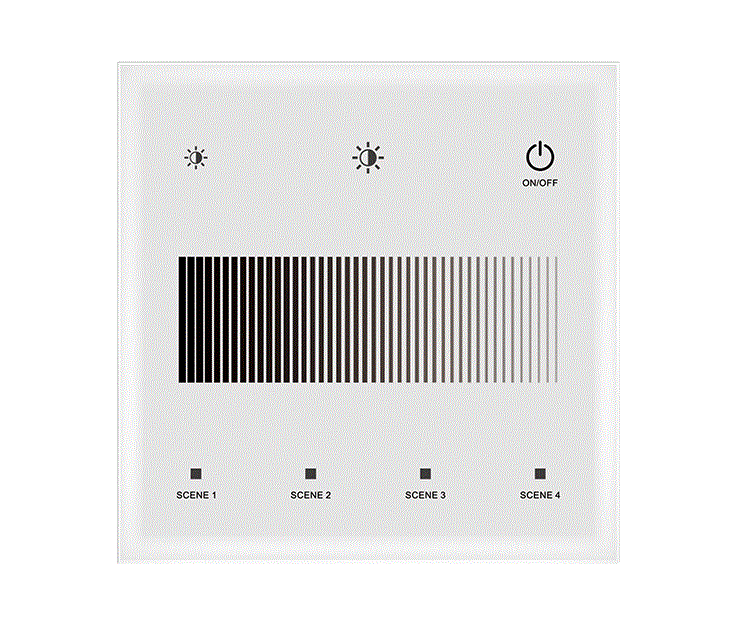 Falra szerelhető LED panel – MONO – 1 zóna – 230VAC – T11-S(W) [2]