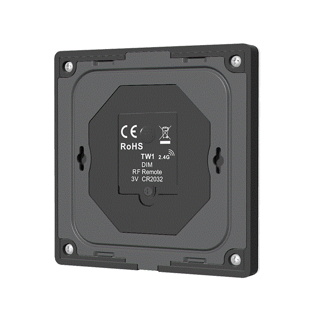 Fali LED vezérlőpanel – Mono – 1 zóna – 3 V – TW1(B) [1]