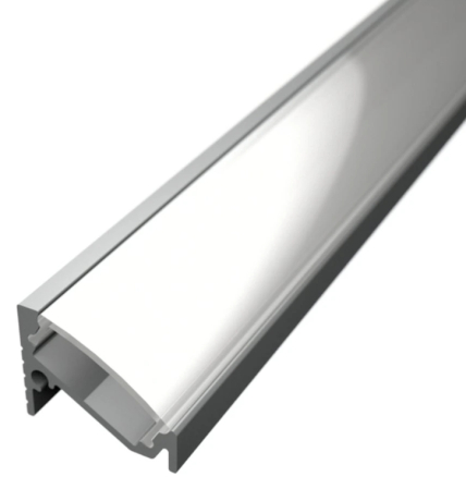 Profil LED sarok 6 - LED profil 2m hosszú – Sarok 6, alumínium