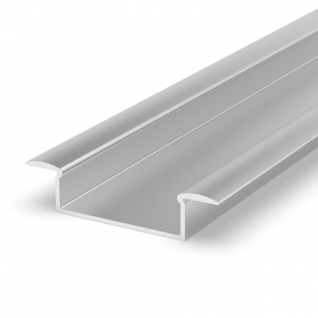 Profil LED P14-1 Süllyesztett - P14-1 LED profil eloxált alumínium 2 m