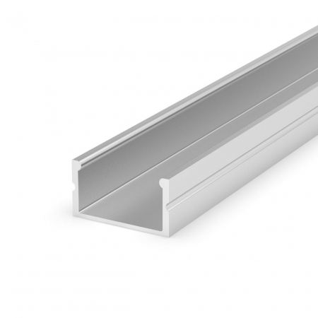 Profil LED P13-2 felületre szerelhető - P13-2 LED profil eloxált alumínium 2 m