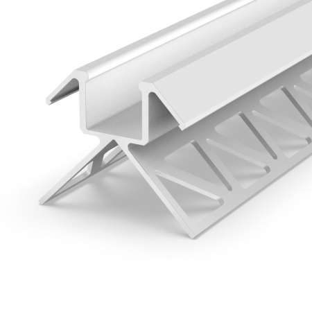LED PROFIL - P17-3 LED profil fehér alumínium 2 m
